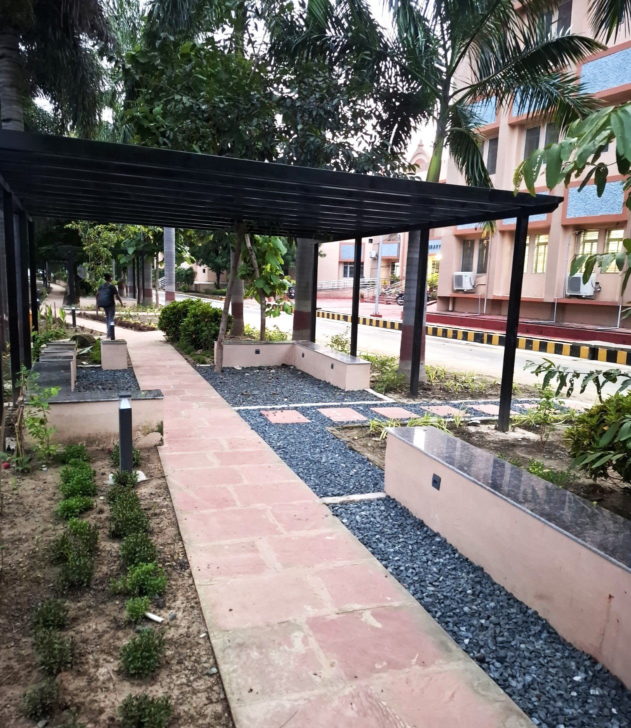 Campus Landscape design of Chankya National Law University