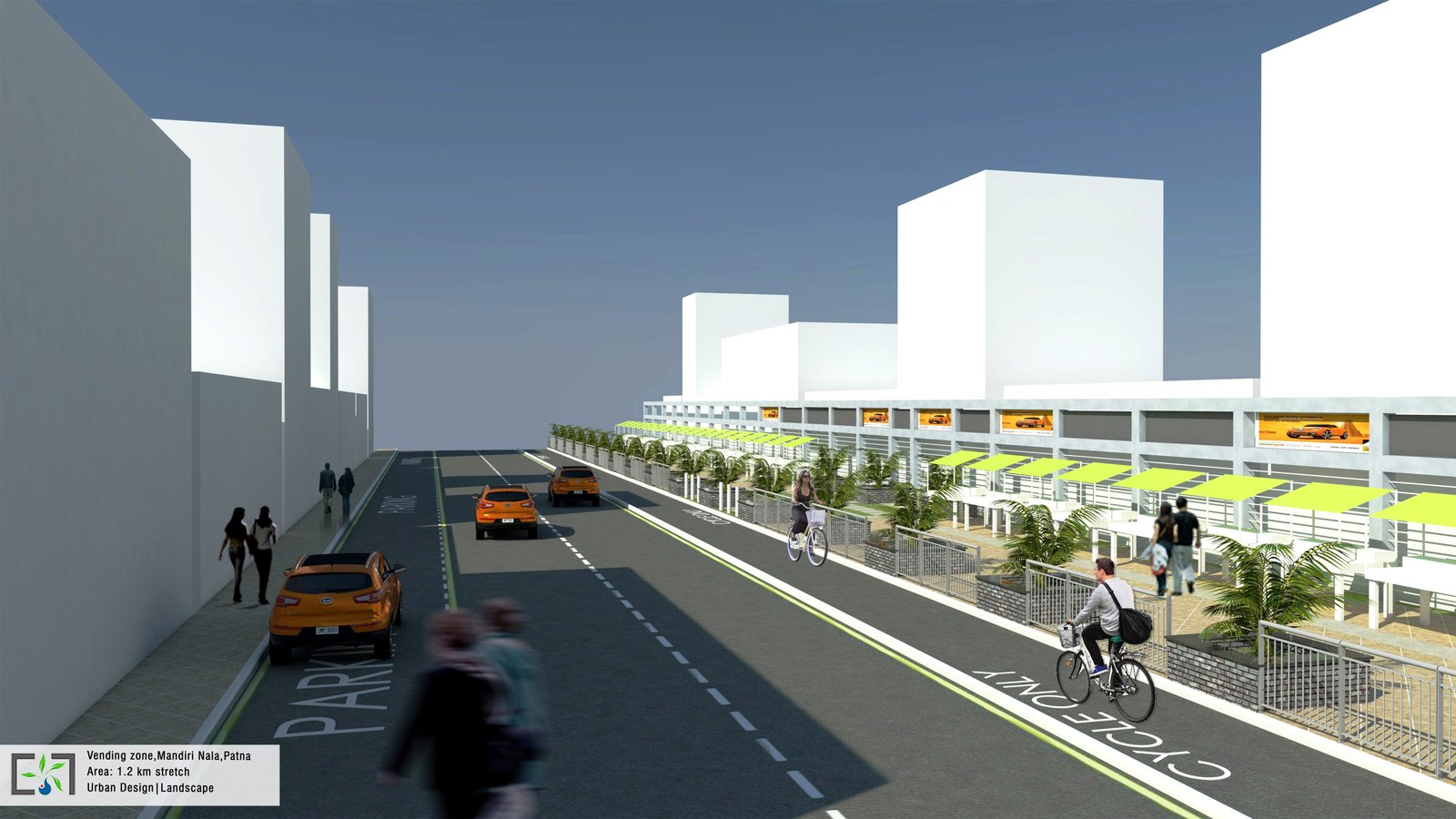 Vending Zone Street, Mandiri