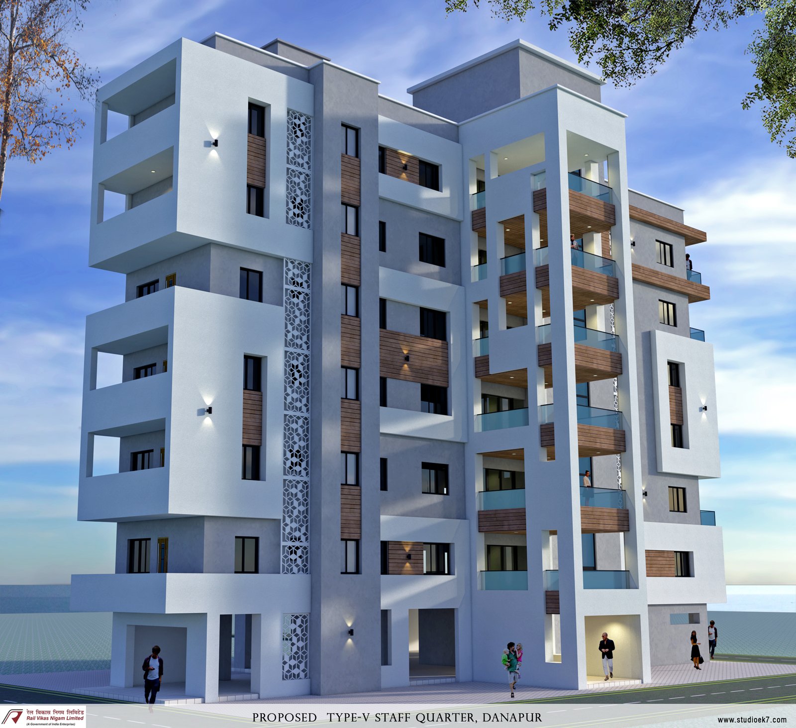 TYPE ‘V’ OFFICER'S QUARTER, DRM DANAPUR