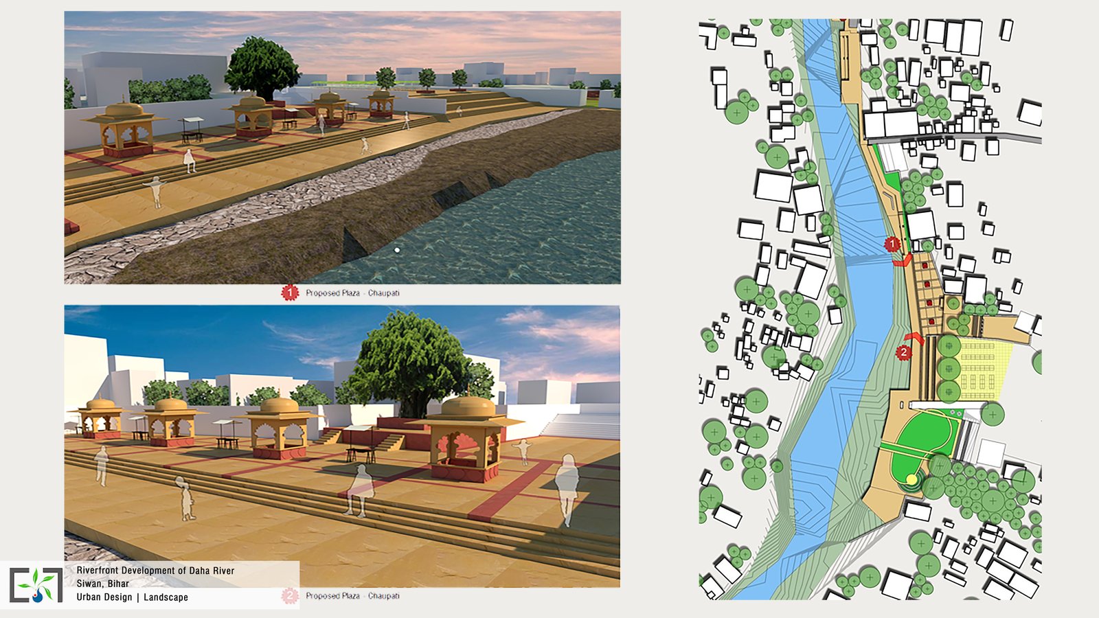 Daha Riverfront Development, Siwan