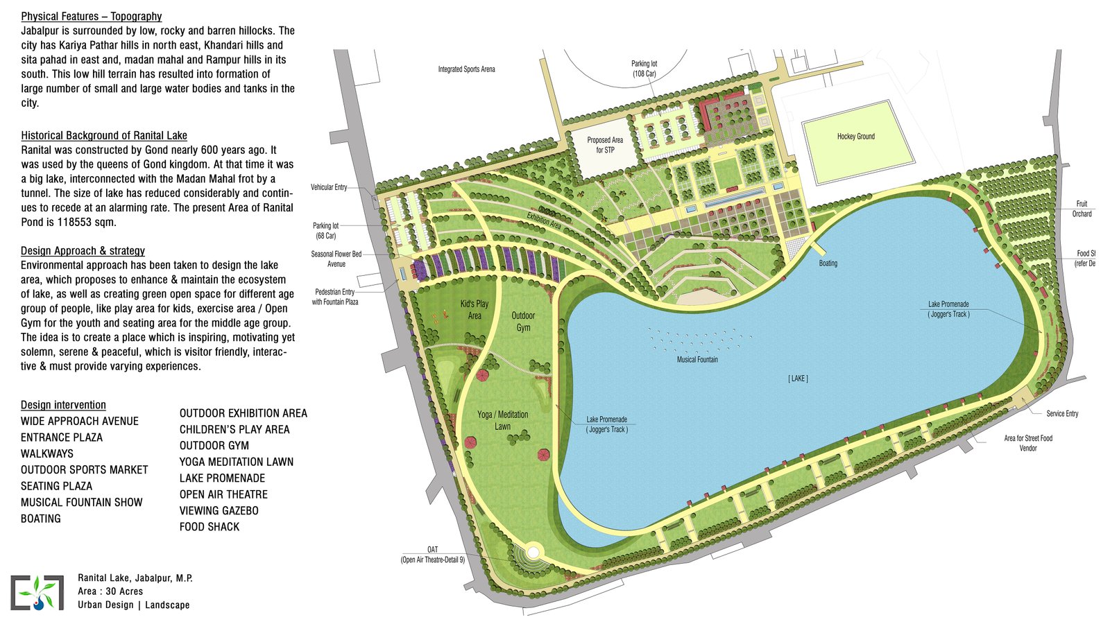 Ranital Lake Redevelopment, Jabalpur